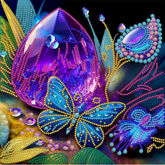 Crystal Accessories - Special Shaped Drill Diamond Painting 30*30CM