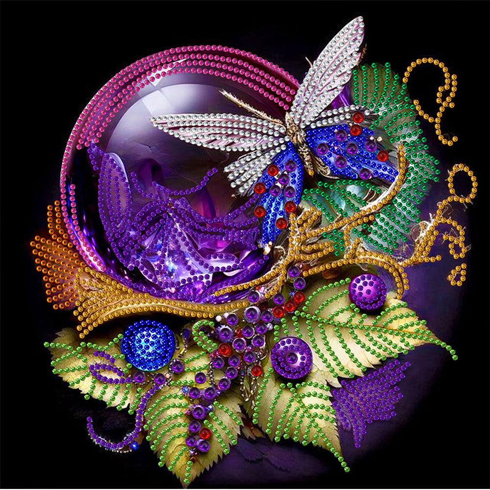Crystal Accessories - Special Shaped Drill Diamond Painting 30*30CM