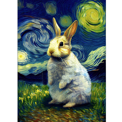 Star Bunny 30*40Ccm(canvas) full round drill diamond painting