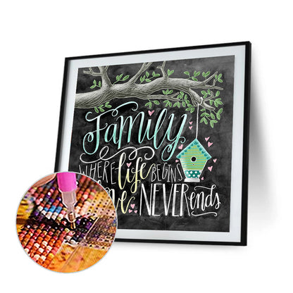 Love Hut - Full Square Drill Diamond Painting 45*45CM