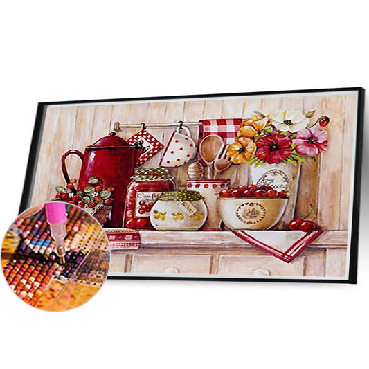 Home Life - Full Round Drill Diamond Painting 40*30CM