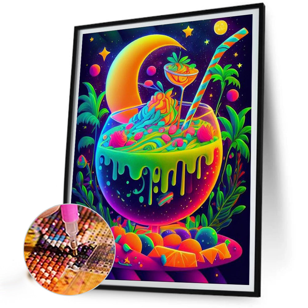 Colorful Clouds - Full Round Drill Diamond Painting 30*40CM