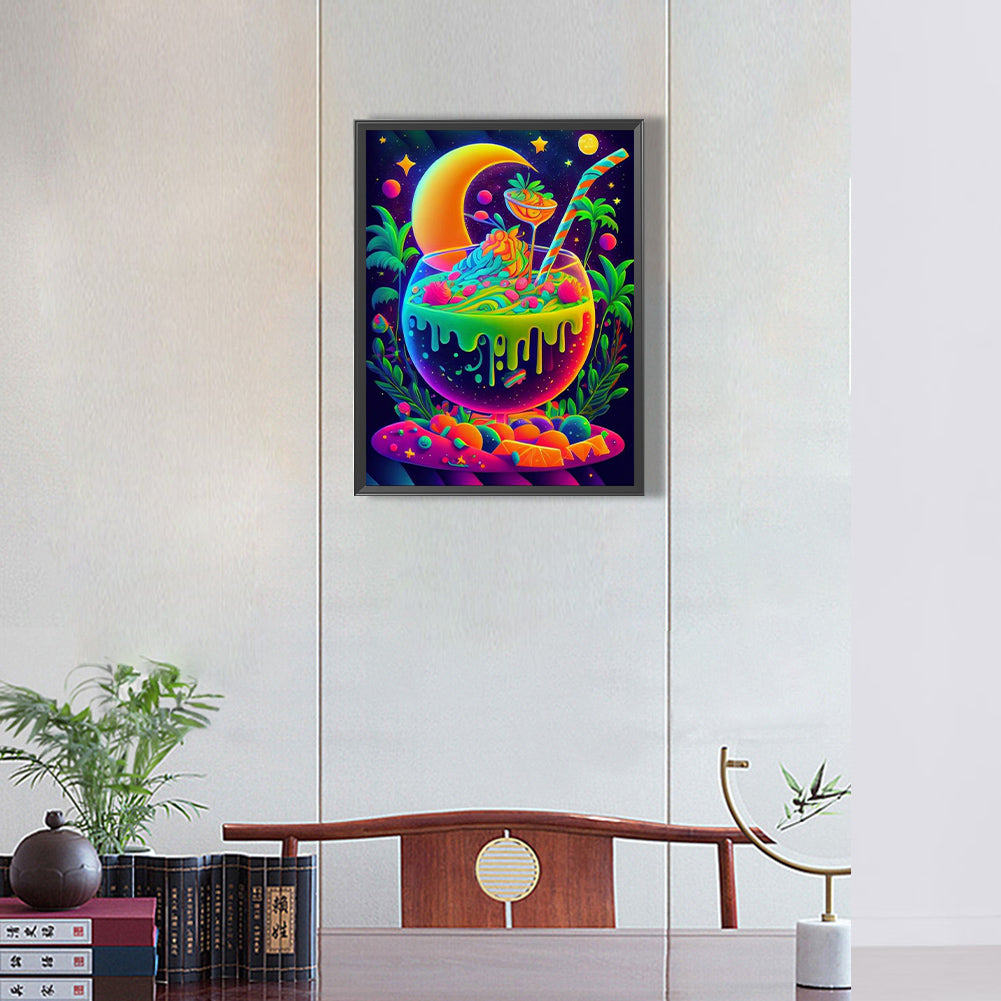 Colorful Clouds - Full Round Drill Diamond Painting 30*40CM