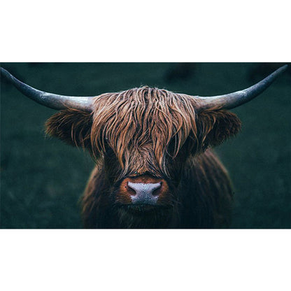 Highland Yak - Full Round Drill Diamond Painting 70*45CM
