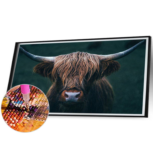 Highland Yak - Full Square Drill Diamond Painting 70*45CM
