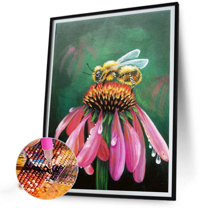 The Flowers - Full Round Drill Diamond Painting 30*40CM