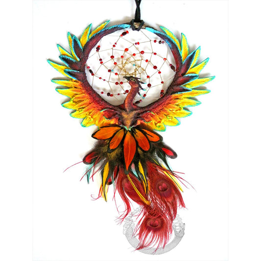 Dream Catcher With Flowers - Full Round Drill Diamond Painting 30*40CM