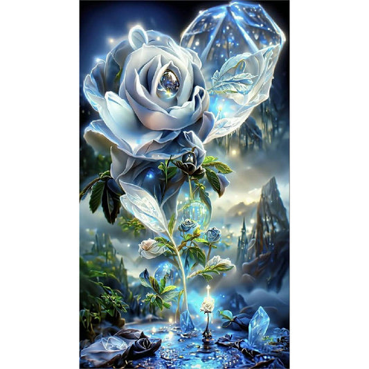 Dream Flower - Full Round Drill Diamond Painting 40*70CM