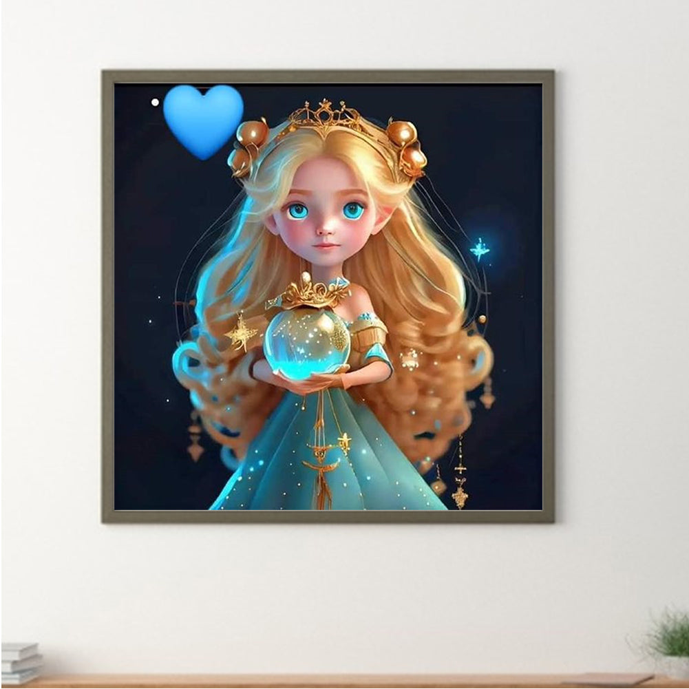 Blonde Princess - Full Square Drill Diamond Painting 40*40CM
