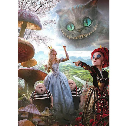 Alice In Wonderland - Full Round Drill Diamond Painting 40*50CM