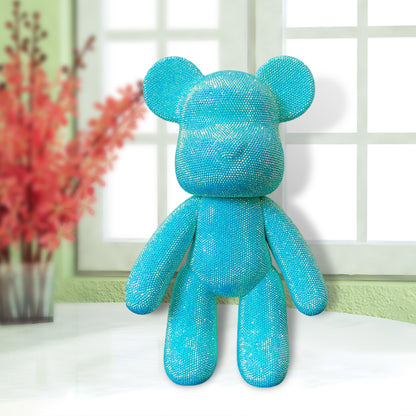 DIY Crystal Rhinestone Embroidery Cross Stitch Cute 5D Diamond Art Bear Set