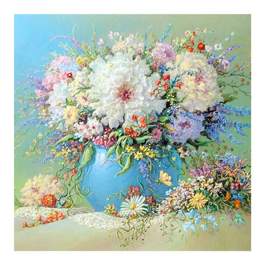 Classical Vase - Full Round Drill Diamond Painting 60*60CM