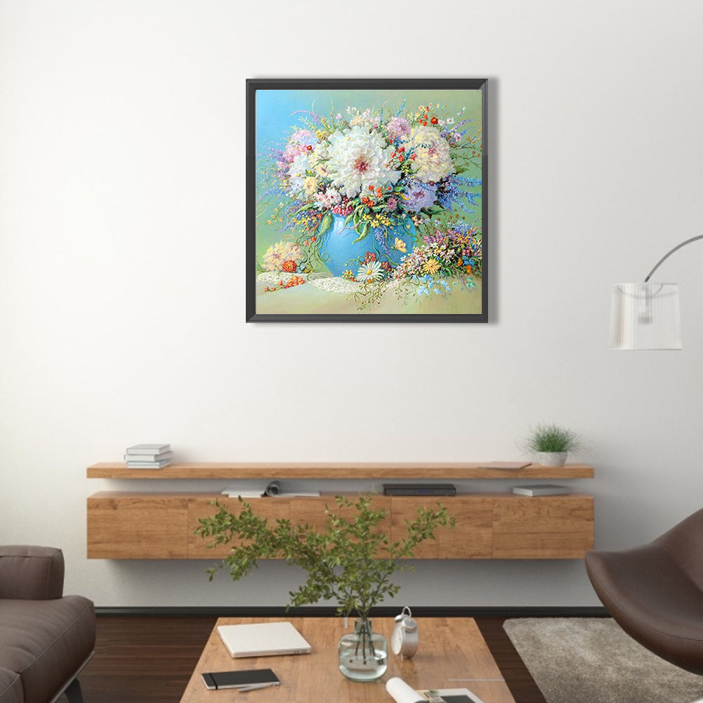 Classical Vase - Full Round Drill Diamond Painting 60*60CM