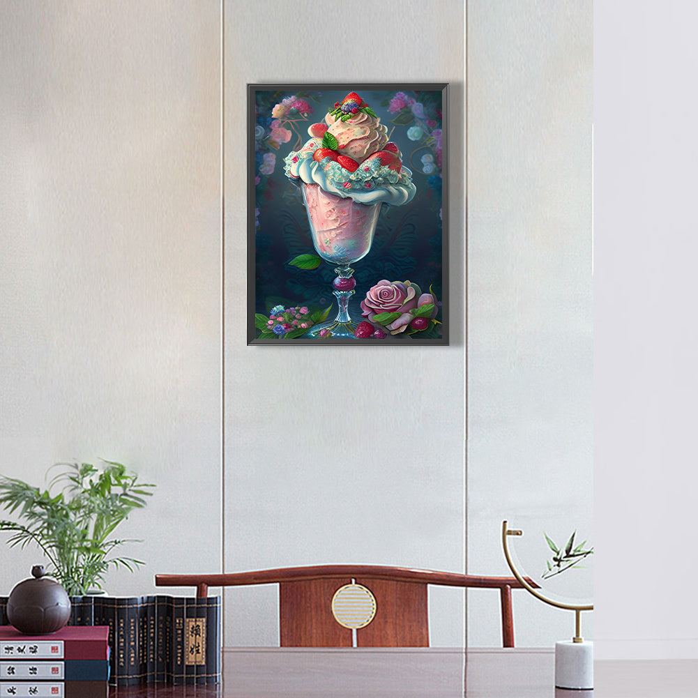 Princess Dessert - Full Round Drill Diamond Painting 30*40CM