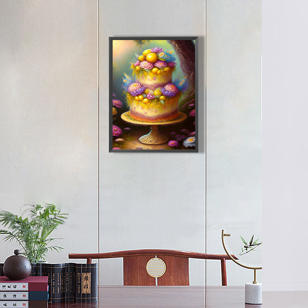 Princess Dessert - Full Round Drill Diamond Painting 30*40CM