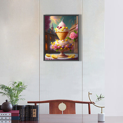 Princess Dessert - Full Round Drill Diamond Painting 30*40CM