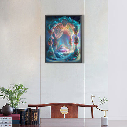 Gazebo - Full Round Drill Diamond Painting 30*40CM