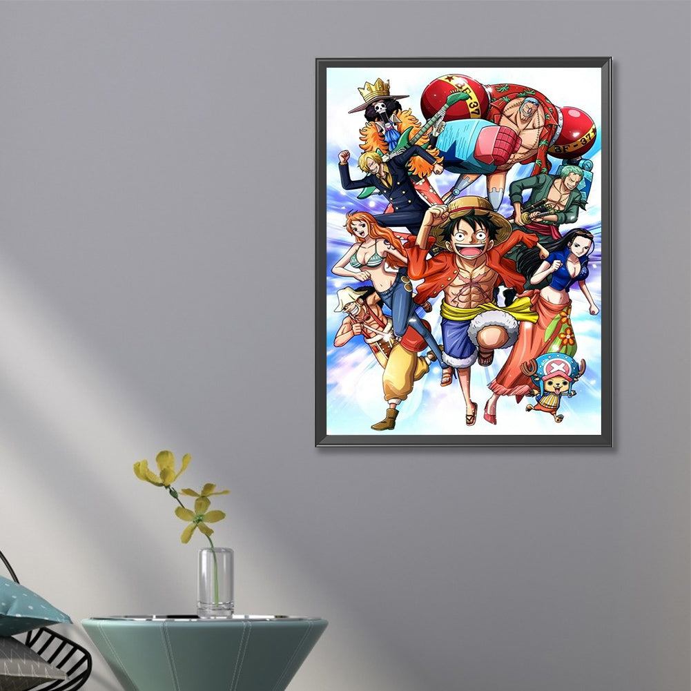 One Piece - Full Round Drill Diamond Painting 40*60CM
