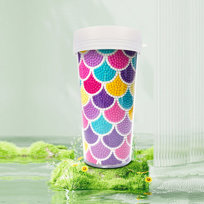 DIY Crystal Diamond Water Bottle Leak Proof BPA Free for Fitness Sports Outdoors