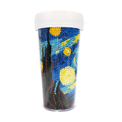 DIY Crystal Diamond Water Bottle Leak Proof BPA Free for Fitness Sports Outdoors