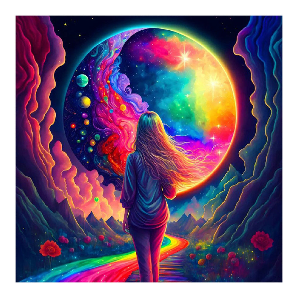 Colorful World - Full Round Drill Diamond Painting 40*40CM