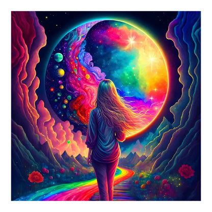 Colorful World - Full Round Drill Diamond Painting 40*40CM