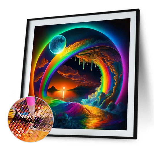 Colorful World - Full Round Drill Diamond Painting 40*40CM