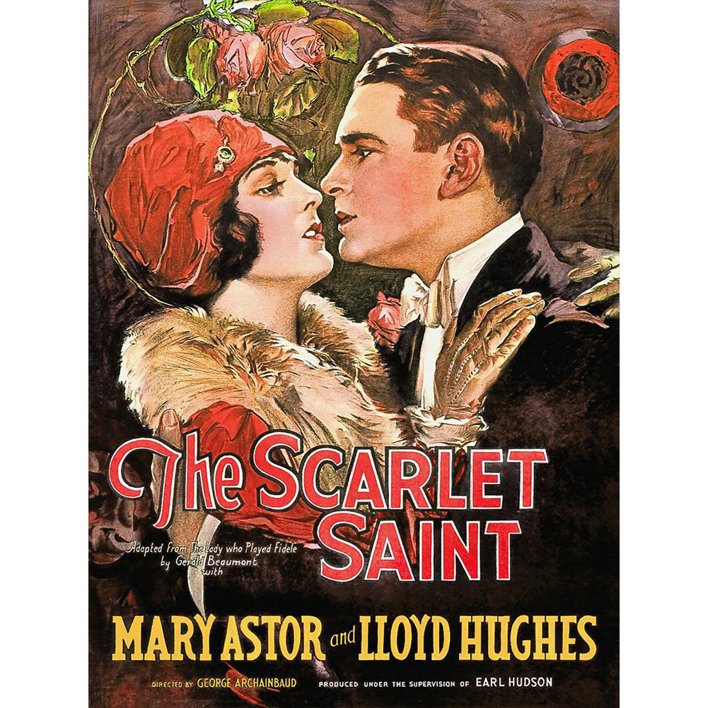 Scarlet Saint - Full Round Drill Diamond Painting 30*40CM