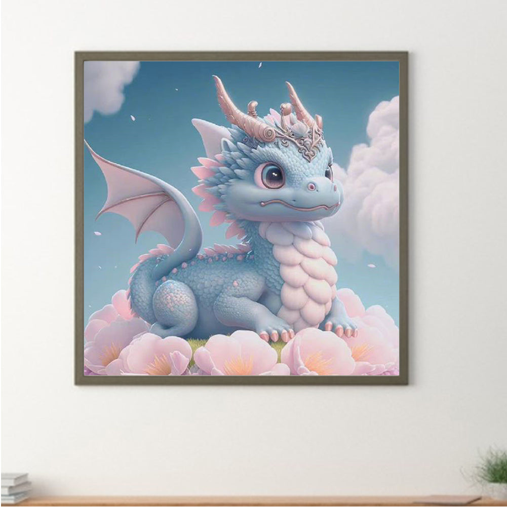Cute Animal - Dragon - Full Square Drill Diamond Painting 40*40CM