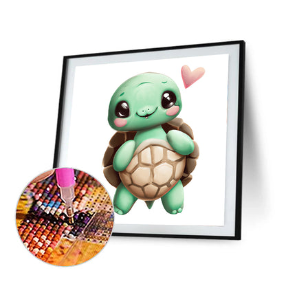 Pink Cute Animals - Full Round Drill Diamond Painting 30*30CM