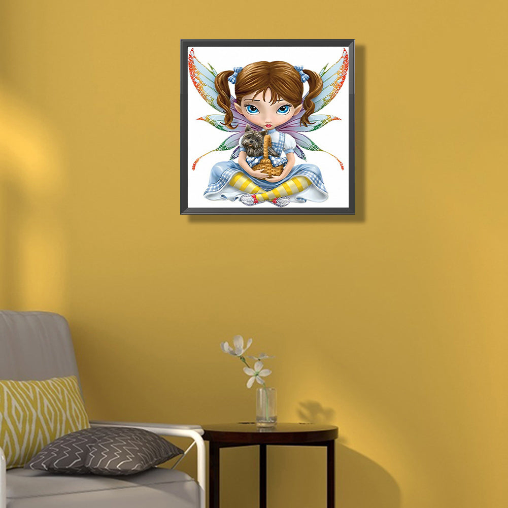Elf Cartoon - Full Square Drill Diamond Painting 40*40CM