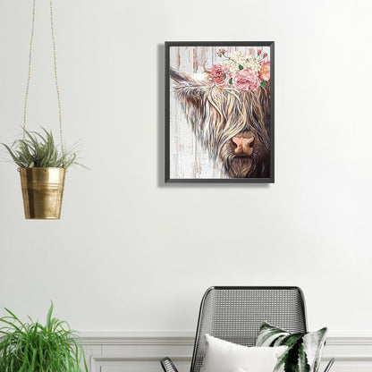 Highland Yak - Full Square Drill Diamond Painting 50*60CM
