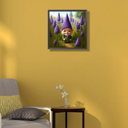 Goblin Little Old Man - Full Round Drill Diamond Painting 30*30CM