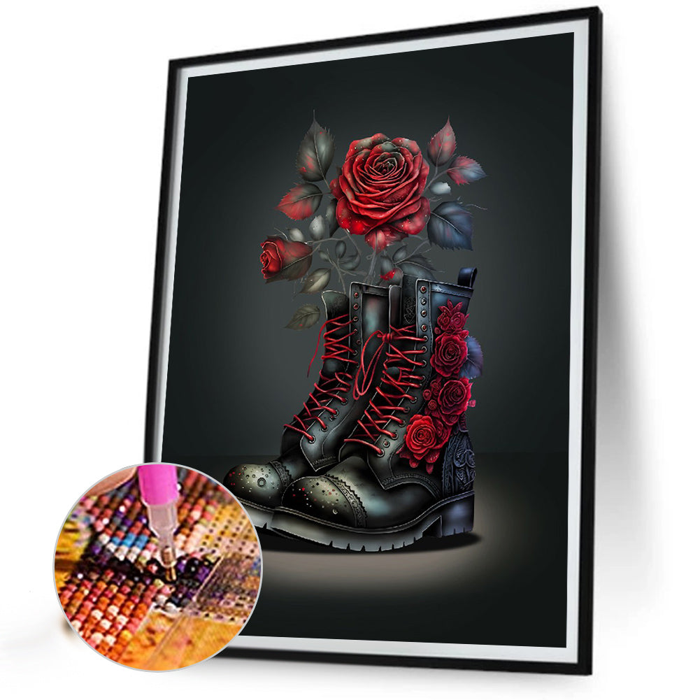 Boots - Full Round Drill Diamond Painting 30*40CM