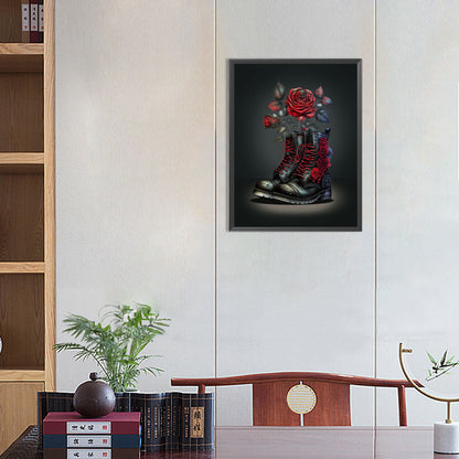 Boots - Full Round Drill Diamond Painting 30*40CM