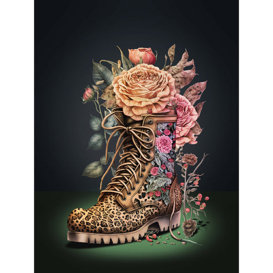 Boots - Full Round Drill Diamond Painting 30*40CM