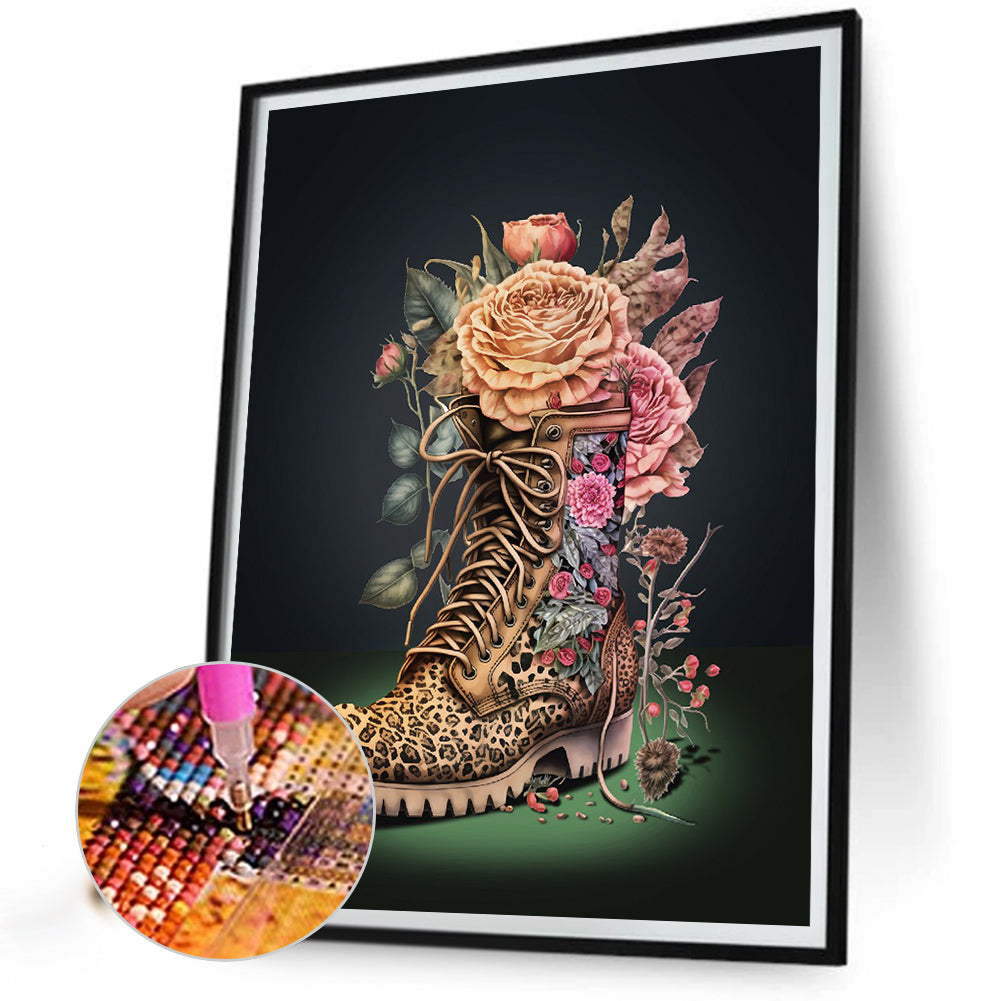 Boots - Full Round Drill Diamond Painting 30*40CM