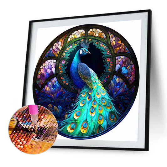 Art Window Painting - Full Round Drill Diamond Painting 30*30CM