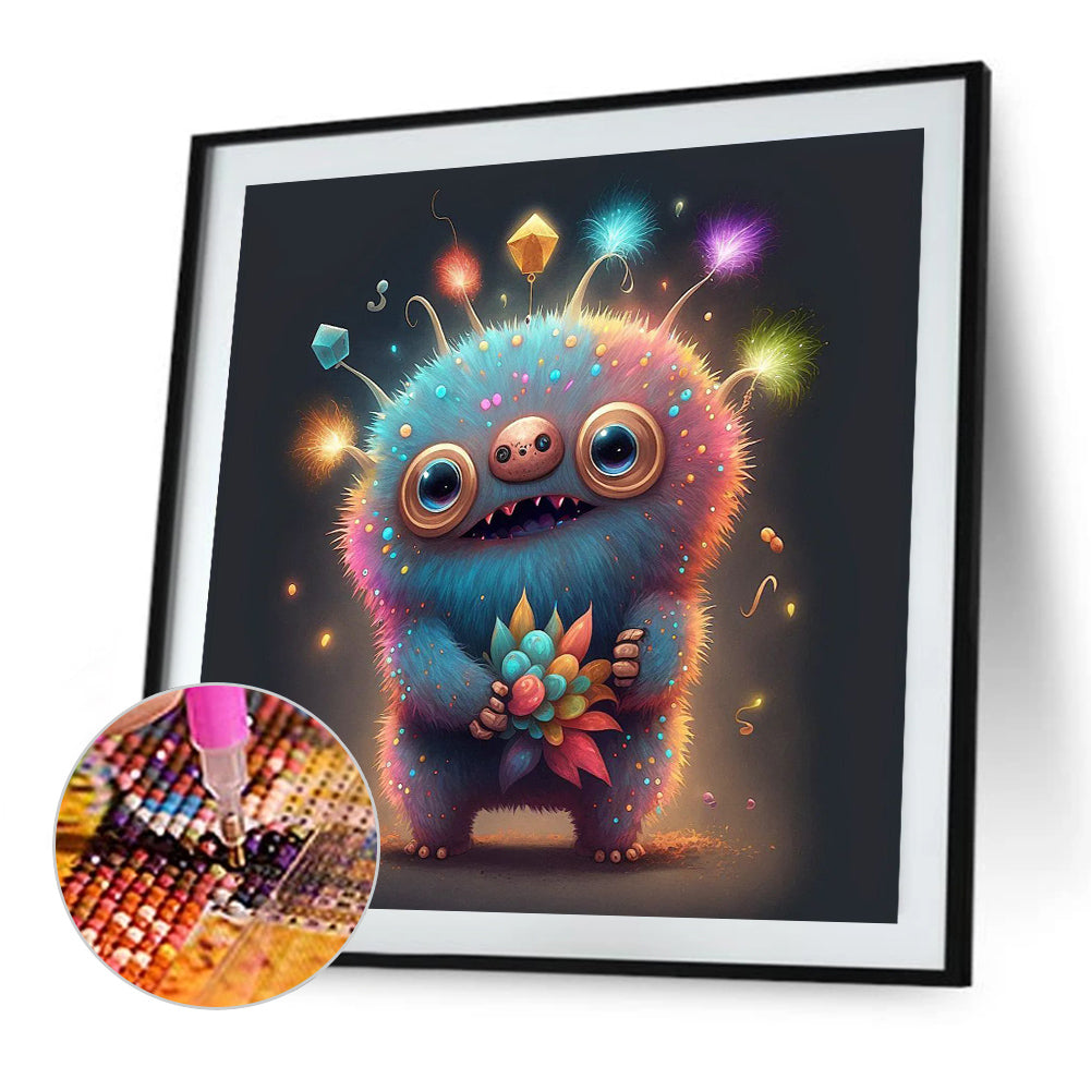 Aliens - Full Round Drill Diamond Painting 30*30CM