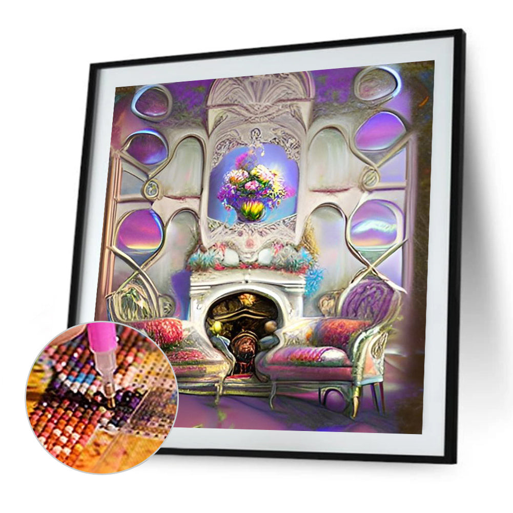 Painted World - Full Round Drill Diamond Painting 40*40CM