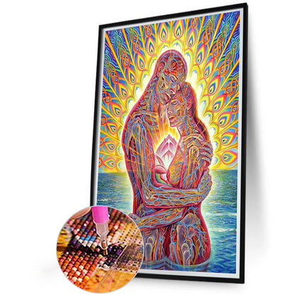 Twin Flame - Love - Full Round Drill Diamond Painting 40*60CM