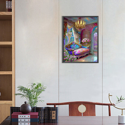 European And American Classical Furniture - Full Round Drill Diamond Painting 30*40CM