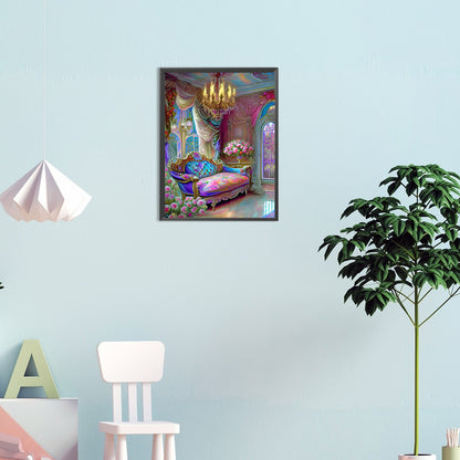 European And American Classical Furniture - Full Round Drill Diamond Painting 30*40CM