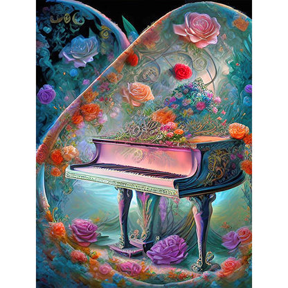 European And American Classical Furniture - Full Round Drill Diamond Painting 30*40CM
