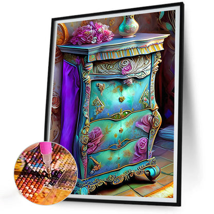 European And American Classical Furniture - Full Round Drill Diamond Painting 30*40CM