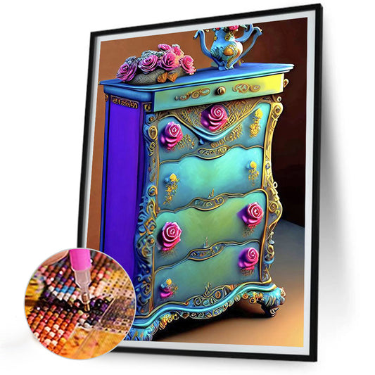 European And American Classical Furniture - Full Round Drill Diamond Painting 30*40CM