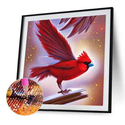 Cardinal - Full Round Drill Diamond Painting 30*30CM