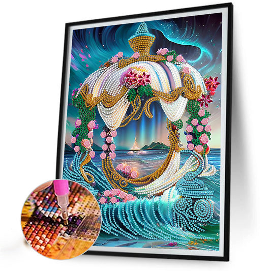 Kiosk - Special Shaped Drill Diamond Painting 30*40CM