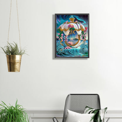 Kiosk - Special Shaped Drill Diamond Painting 30*40CM