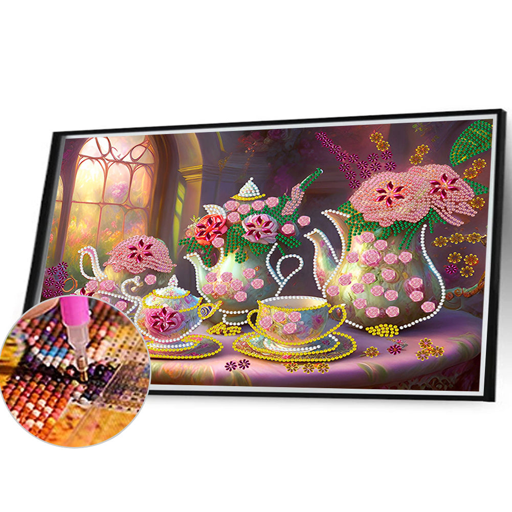 Kettle - Special Shaped Drill Diamond Painting 40*30CM